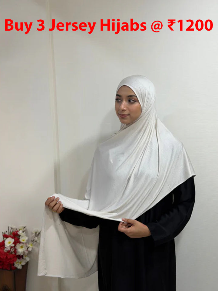 Cream / Oatmeal White - Modal Jersey