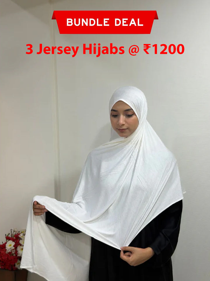 Dove white - Jersey Hijab