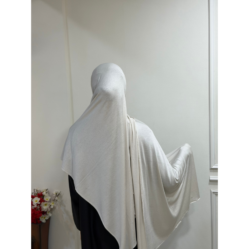 Cream / Oatmeal White - Modal Jersey