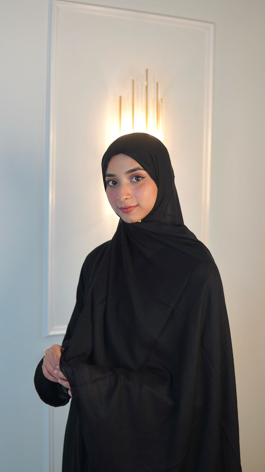 Black Modal Hijab.