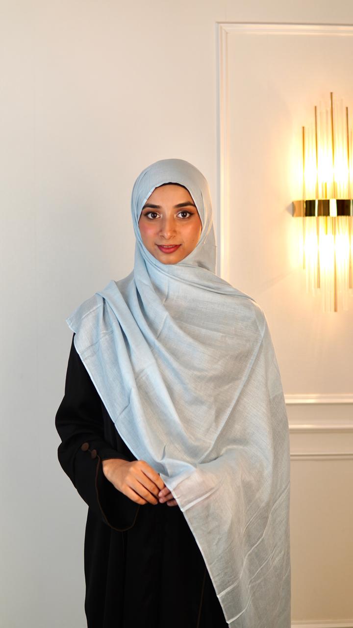 light Blue modal Hijab